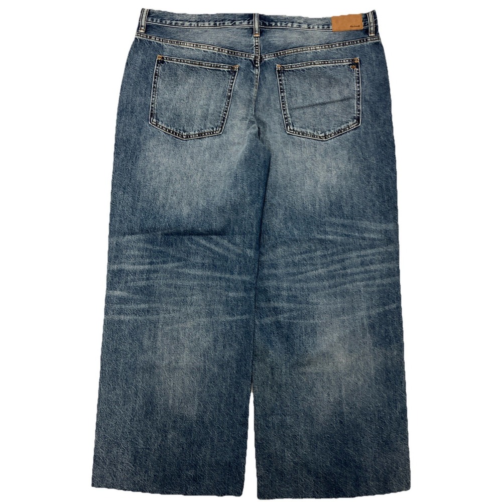 Madewell x Kaihara Denim Low Slung Baggy Jeans W 33P NWT NS821 Wide Leg - Picture 6 of 9